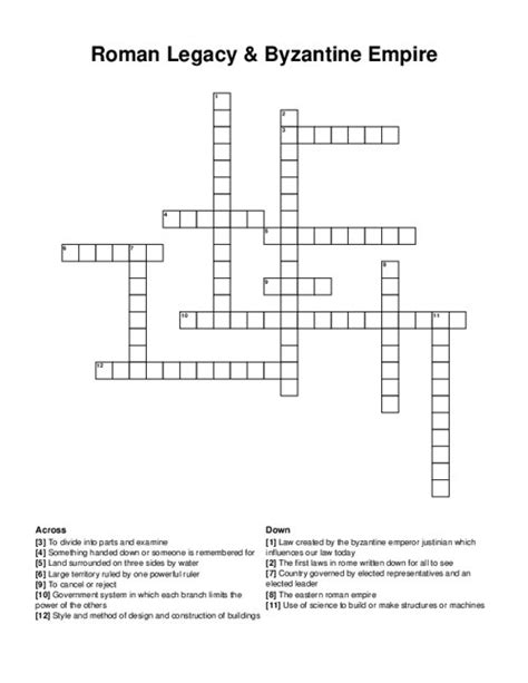 legacies crossword clue|Traditions; legacies .